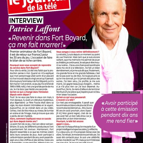 Télé 2 semaines n°404 (22 juin au 5 juillet) - Article de Benjamin Rabier