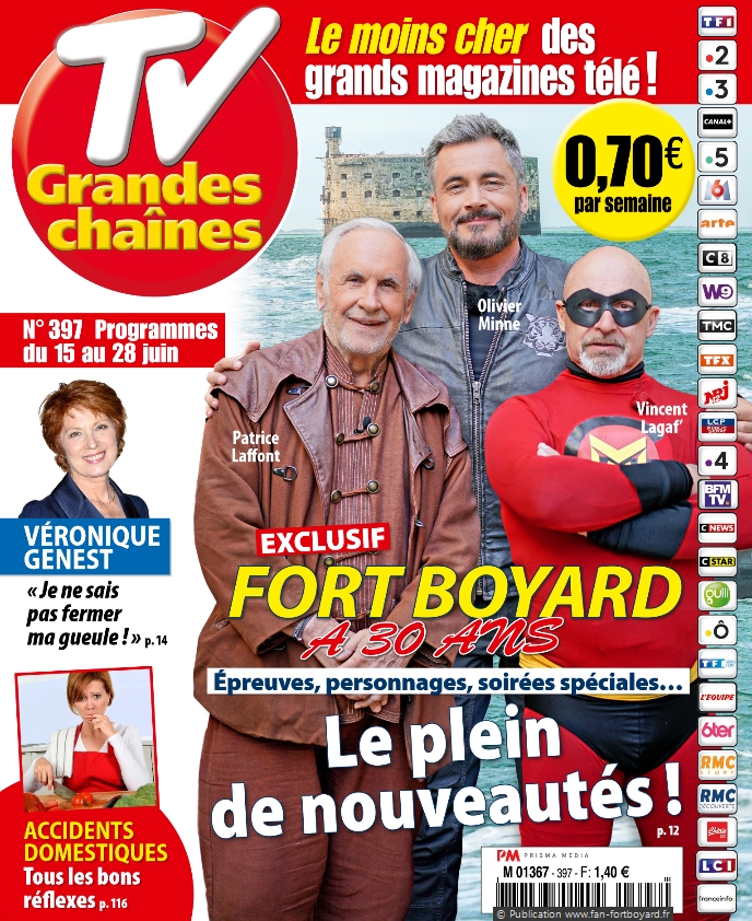 Revue de presse : Articles et reportages qui parlent de Fort Boyard 2019 Fort-boyard-2019-presse-tvgrandeschaines-01