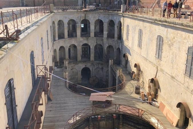 Fort Boyard 2019 - Installation des nouveautés de la 30e saison (27/03/2019)