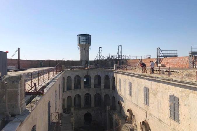 Fort Boyard 2019 - Installation des nouveautés de la 30e saison (27/03/2019)