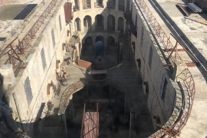 Fort Boyard 2019 - Installation des nouveautés de la 30e saison (27/03/2019)