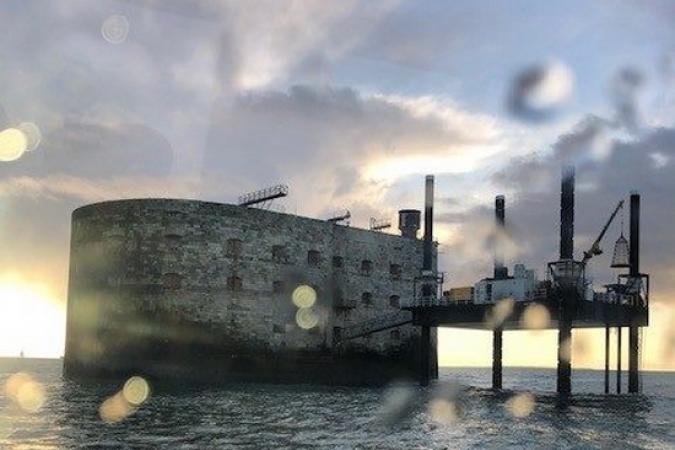 Fort Boyard 2019 - Le jour se lève sur le fort (05/04/2019)