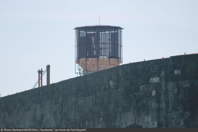 Fort Boyard 2019 - De nouveaux éléments de décors en cours d'installation dans la vigie (13/04/2019)