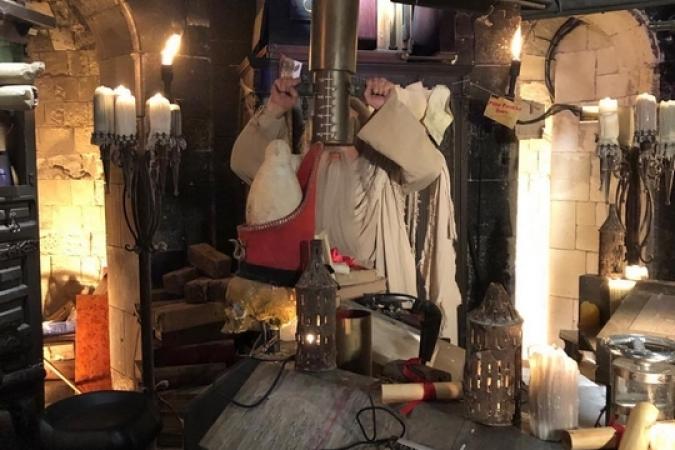 Fort Boyard 2019 - Tournage de saynètes avec le Père Fouras dans son antre (07/05/2019)