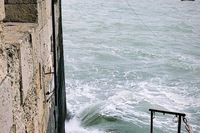 Fort Boyard 2019 - Le célèbre escalier à la mer (10/05/2019)