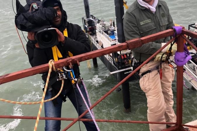 Fort Boyard 2019 - Tournage suspendu sur le fort (12/05/2019)