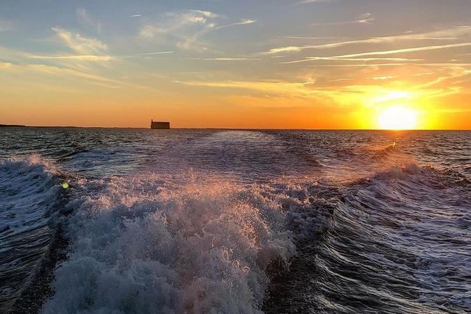 Fort Boyard 2019 - Coucher de soleil sur le fort (14/05/2019)