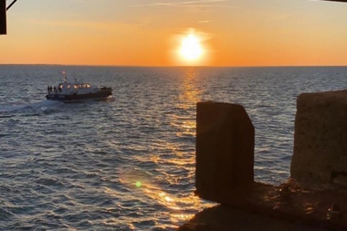 Fort Boyard 2019 - Coucher de soleil sur le fort (14/05/2019)