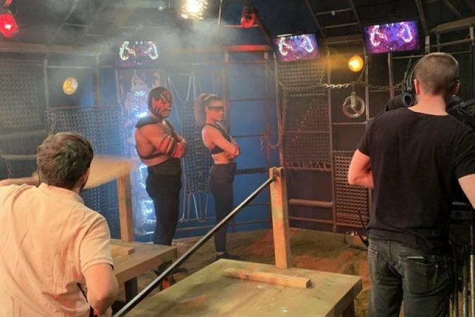 Fort Boyard 2019 - Tournage des démos de duels avec Lady et Mister Boo (15/05/2019)