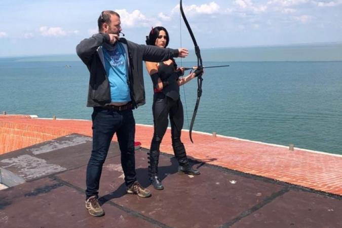 Fort Boyard 2019 - Tournage de teasers avec Rouge (22/05/2019)