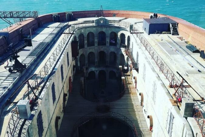 Fort Boyard 2019 - Vue de la vigie (24/05/2019)