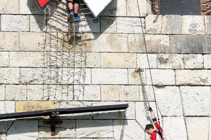 Fort Boyard 2019 - Les journalistes testent la Course-poursuite (après les tournages)