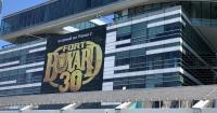 Fort Boyard 2019 - La 30e saison de Fort Boyard s'affiche sur la façade de France Télévisions à Paris