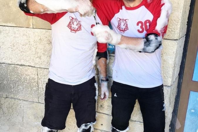 Fort Boyard 2019 - Les journalistes testent la nouvelle laverie automatique (après les tournages)