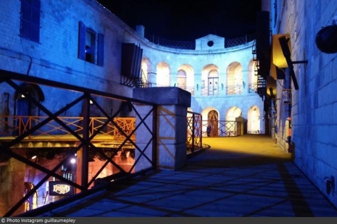 Fort Boyard 2019 - La nuit sur le fort (après les tournages)