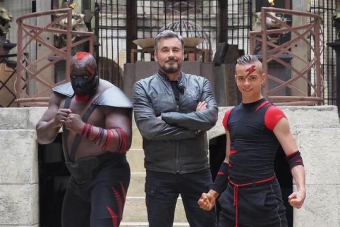 Fort Boyard 2020 - Big Boo, Olivier Minne et Little Boo