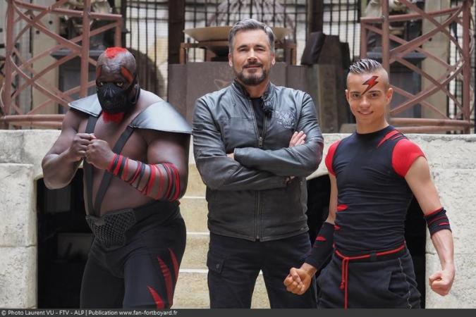 Fort Boyard 2020 - Big Boo, Olivier Minne et Little Boo