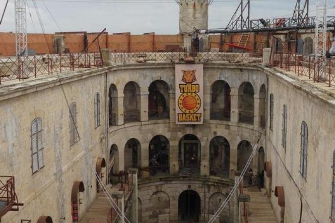 Fort Boyard 2020 - Les installations de l'aventure du Turbo Basket