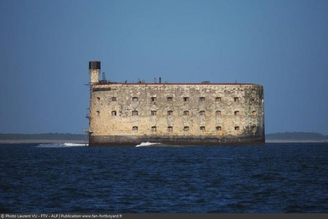 Fort Boyard 2020 - La façade Est du fort