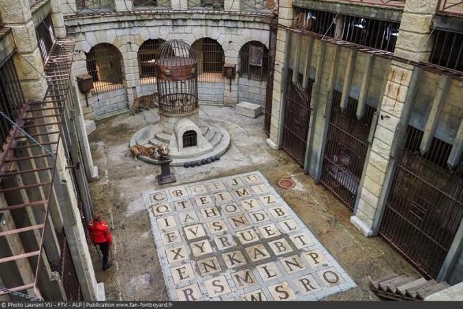 Fort Boyard 2020 - La Salle du Trésor en journée