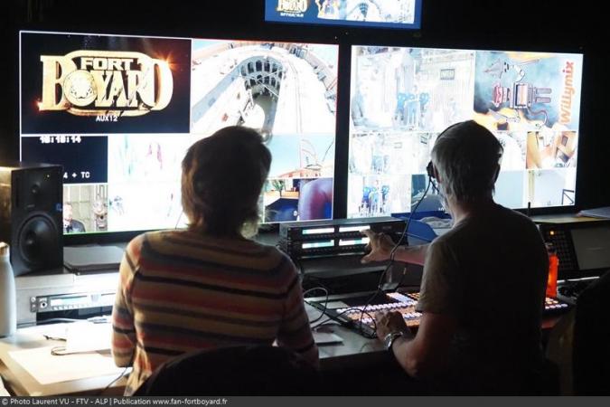 Fort Boyard 2020 : Les coulisses du fort - La régie vidéo