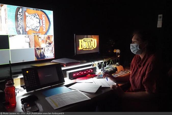 Fort Boyard 2020 : Les coulisses du fort - La régie vidéo