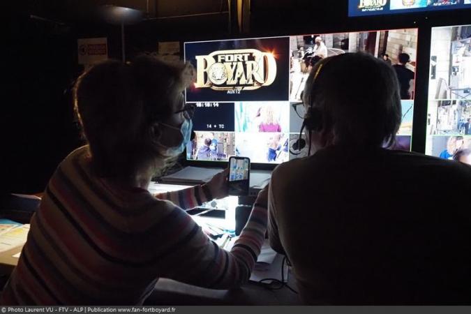 Fort Boyard 2020 : Les coulisses du fort - La régie vidéo