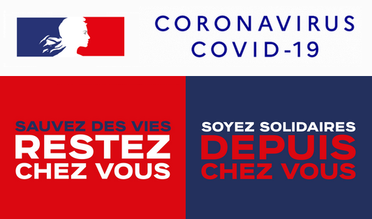 Visuels officiels Coronavirus COVID-19 du gouvernement