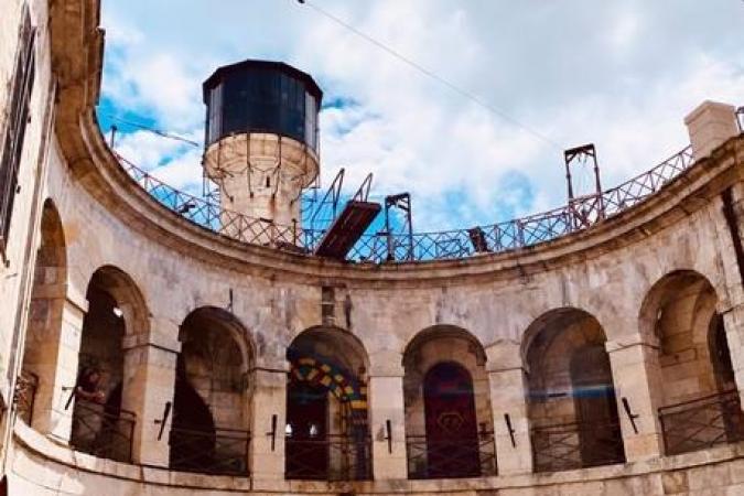 Fort Boyard 2020 - La cour intérieure en journée (16/06/2020)