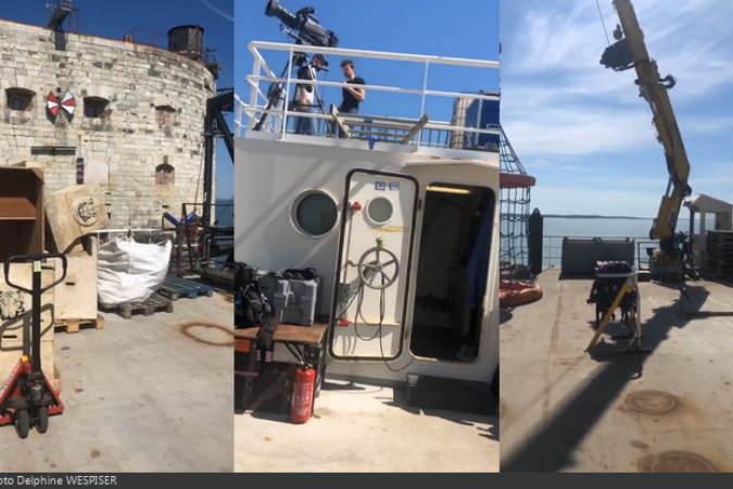 Fort Boyard 2020 - Sur la plate-forme extérieure (24/06/2020)