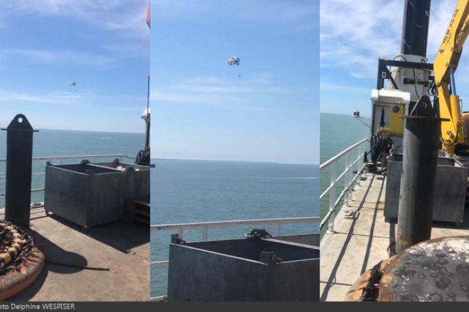 Fort Boyard 2020 - Beau temps et un parachutiste qui passe (24/06/2020)