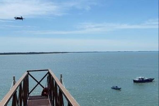 Fort Boyard 2020 - Tournage avec un drone (24/06/2020)