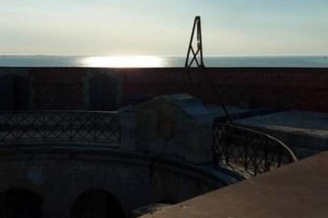 Fort Boyard 2020 - Vue de la terrasse (24/06/2020)