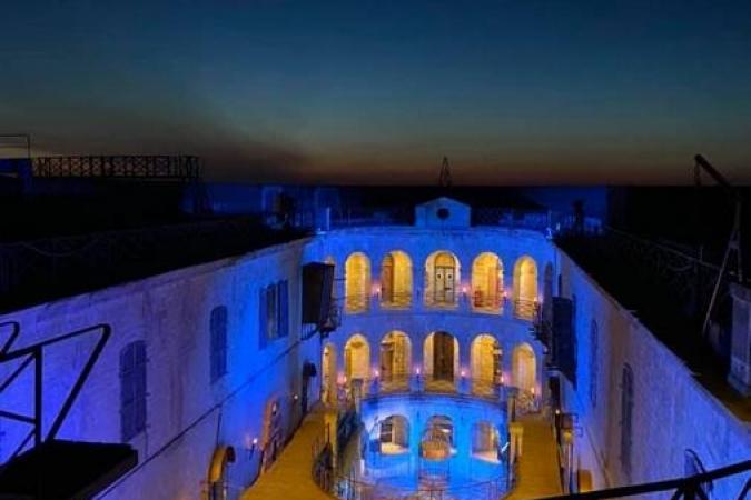 Fort Boyard 2020 - La cour intérieure de nuit (26/07/2020)