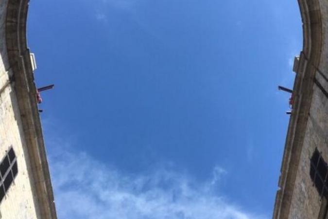 Fort Boyard 2020 - Le ciel depuis le rez-de-cour (01/08/2020)