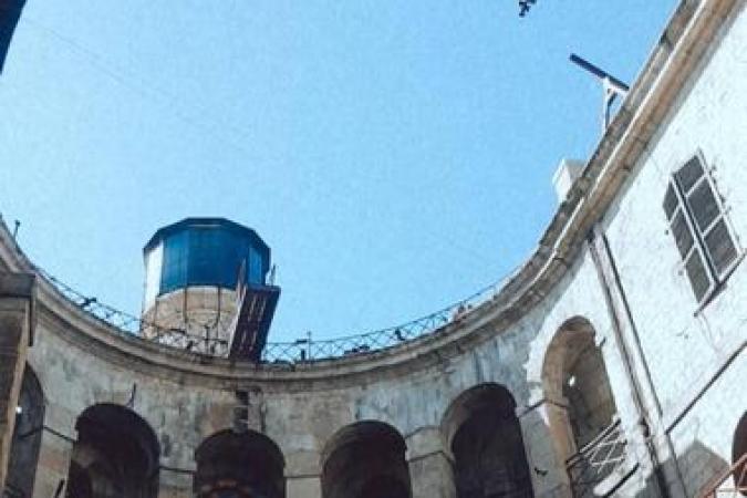 Fort Boyard 2021 - La cour intérieure côté vigie (10/05/2021)