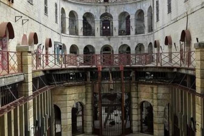 Fort Boyard 2021 - Vue générale de la cour intérieure (11/05/2021)