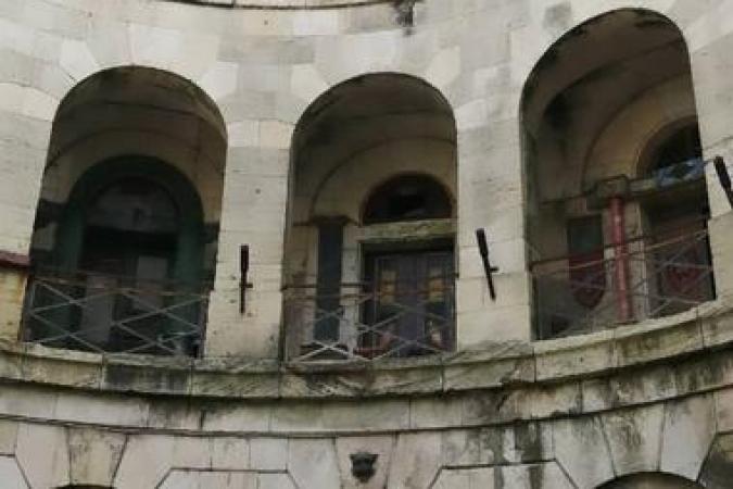 Fort Boyard 2021 - Vue générale de la cour intérieure (11/05/2021)