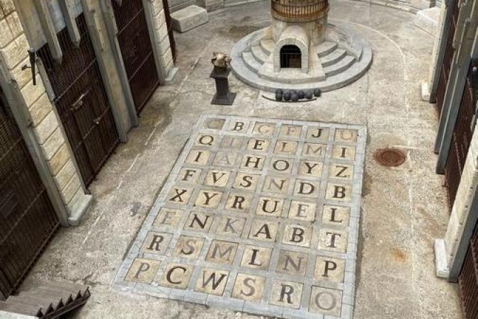 Fort Boyard 2021 - La Salle du Trésor en configuration de tournage (11/05/2021)