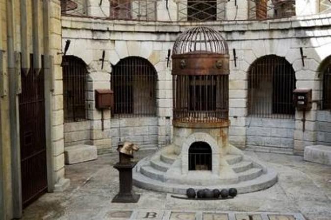 Fort Boyard 2021 - La Salle du Trésor en configuration de tournage (11/05/2021)