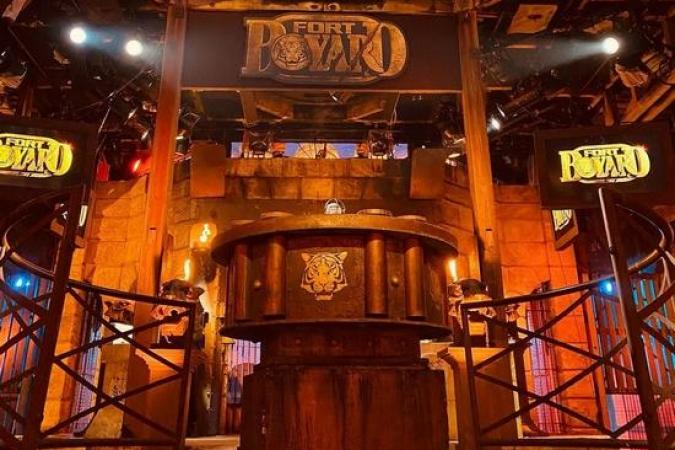 Fort Boyard 2021 - Le proscenium lors de l'after (16/05/2021)