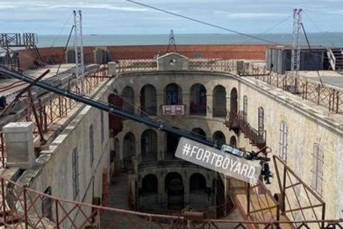 Fort Boyard 2021 - Tournage sur la terrasse (20/05/2021)