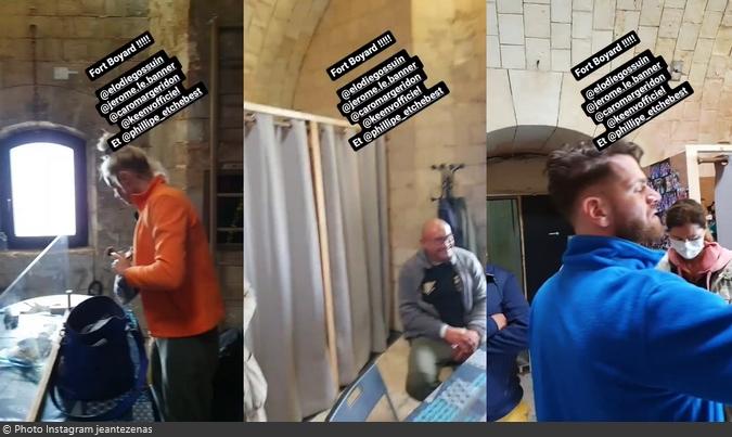 Photos des tournages Fort Boyard 2021 (production + candidats) - Page 33 Fort-boyard-2021-tournage-186