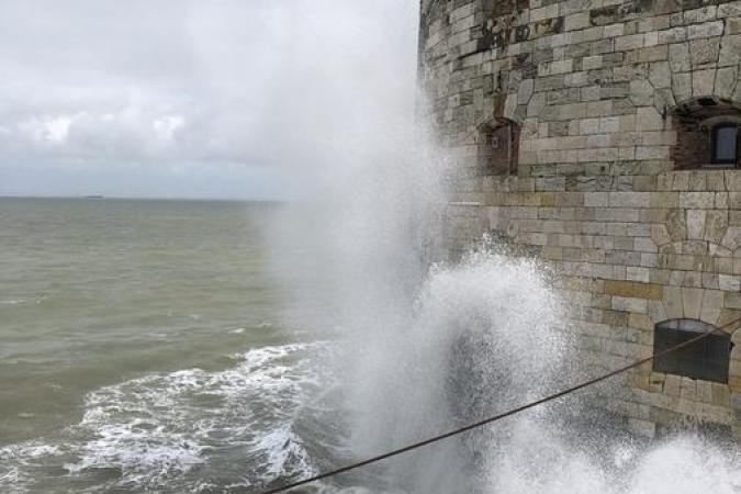 Fort Boyard 2021 - Les conditions météos sont parfois difficile au mois de mai (25/05/2021)