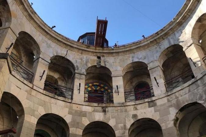 Fort Boyard 2021 - Les coursives de la cour intérieure (27/05/2021)