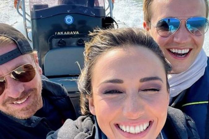 Fort Boyard 2021 - Fin de tournage pour Delphine Wespiser et Cyril Féraud (29/05/2021)