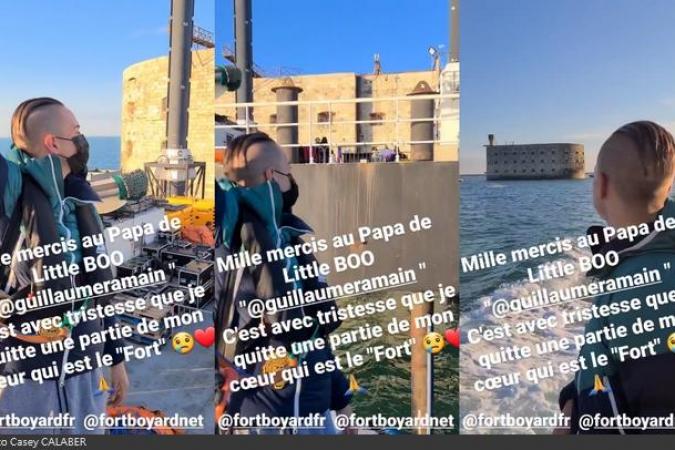 Fort Boyard 2021 - Casey CALABER quitte le fort à son tour (29/05/2021)