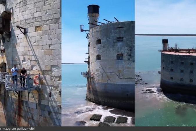 Fort Boyard 2021 - Tournage des images aériennes (31/05/2021)