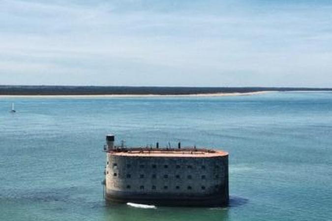 Fort Boyard 2021 - Tournage des images aériennes (31/05/2021)