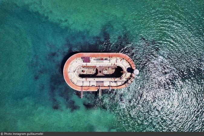 Fort Boyard 2021 - Tournage des images aériennes (31/05/2021)